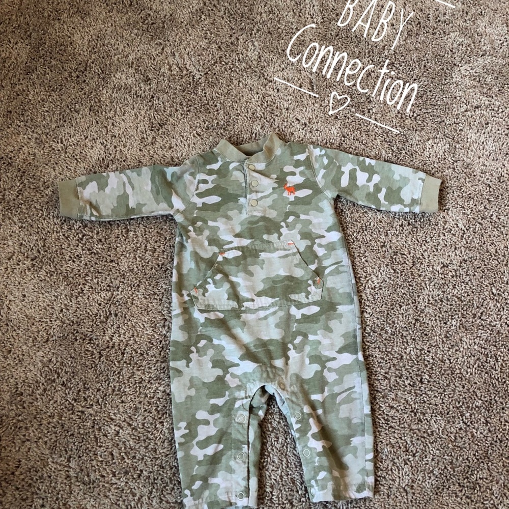 Camp baby boy jumpsuit
